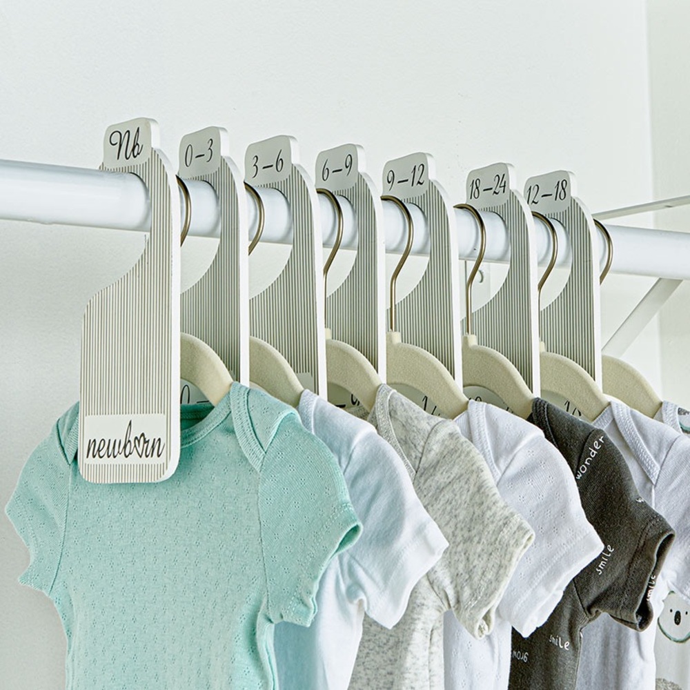 NWT Baby Nursery Decor Set of 7 Closet Dividers